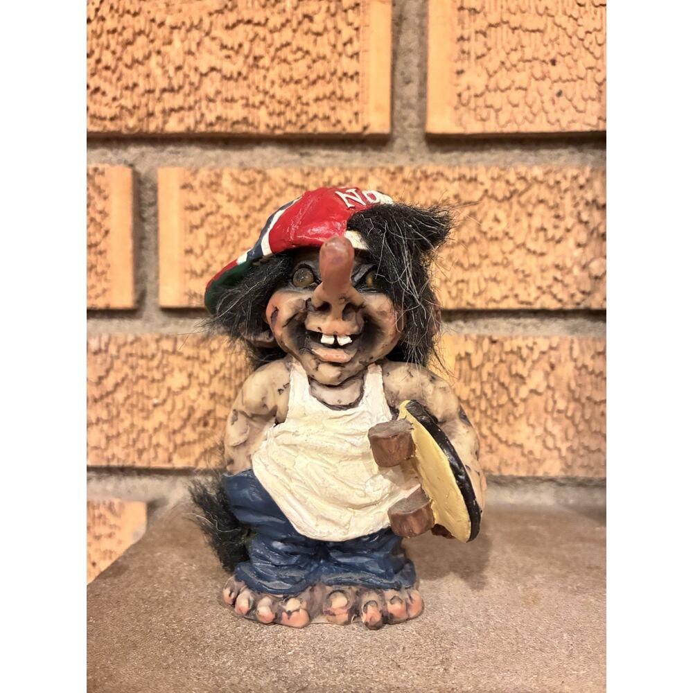Vintage‎ Lommedalen Troll-Atelier Skateboarder RARE Norway